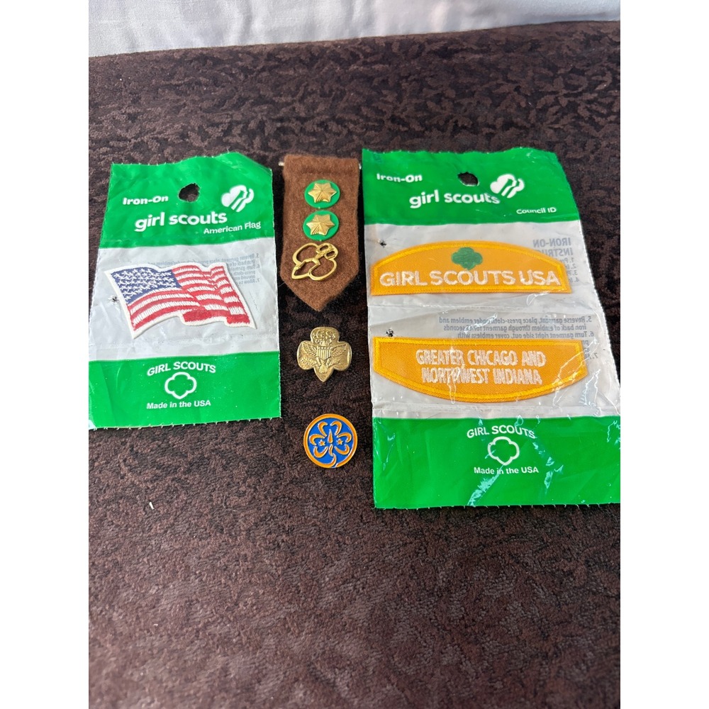 Girl‎ Scouts / Brownies Patch Pin Lot Greater Chicago Northwest Indiana